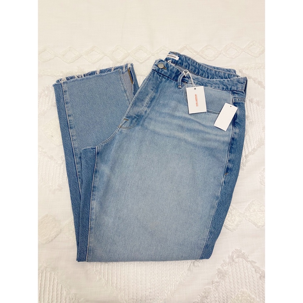 NWT {Good American} Good Boy Two-Toned